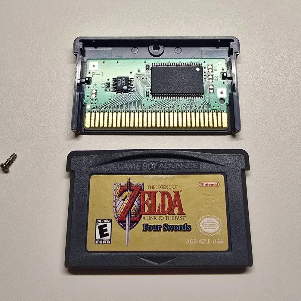 Legend of Zelda A Link to the Past Four Swords Game Boy Advance GBA Authentic